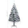 Árbol de Navidad artificial verde con nieve 180 cm en Decoración Festiva y Estacional | Comprar online en Foru.es