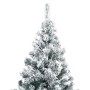 Árbol de Navidad artificial verde con nieve 210 cm en Decoración Festiva y Estacional | Comprar online en Foru.es