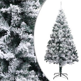 Árbol de Navidad artificial verde con nieve 240 cm en Decoración Festiva y Estacional | Comprar online en Foru.es