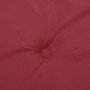 Cojín de banco de jardín tela Oxford rojo tinto 120x50x3 cm de , Cojines para sillas y sofás - Ref: Foro24-314080, Precio: 27...