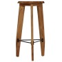 Taburetes de cocina 2 unidades madera maciza de acacia de vidaXL, Taburetes de cocina - Ref: Foro24-246017, Precio: 209,71 €,...