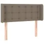 Headboard with LED in taupe gray fabric 83x16x78/88 cm by , Headboards and footboards - Ref: Foro24-3123648, Price: 51,33 €, ...