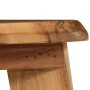 Taburetes de cocina 2 unidades madera maciza de acacia de vidaXL, Taburetes de cocina - Ref: Foro24-246017, Precio: 209,71 €,...