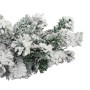 Guirnalda de Navidad con nieve flocada verde 10 m PVC en Decoración Festiva y Estacional | Comprar online en Foru.es