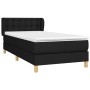Cama box spring con colchón tela negro 80x200 cm de , Camas y somieres - Ref: Foro24-3127079, Precio: 284,89 €, Descuento: %