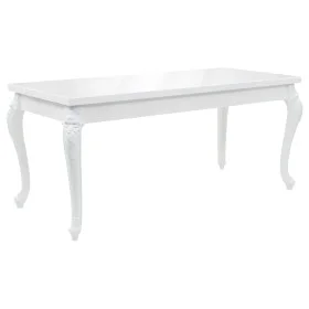 Mesa de comedor blanco brillante 179x89x81 cm de vidaXL, Mesas de cocina y de comedor - Ref: Foro24-246958, Precio: 587,90 €,...