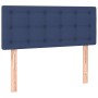 Cama box spring con colchón tela azul 120x200 cm de , Camas y somieres - Ref: Foro24-3140927, Precio: 394,28 €, Descuento: %
