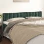 Cabeceros 2 unidades de terciopelo verde oscuro 80x5x78/88 cm de , Cabeceros y pies de cama - Ref: Foro24-346493, Precio: 64,...