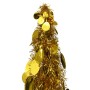 Árbol de Navidad artificial emergente PET dorado 120 cm en Decoración Festiva y Estacional | Comprar online en Foru.es