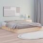 Estructura de cama de madera maciza 120x200 cm de , Camas y somieres - Ref: Foro24-820681, Precio: 122,82 €, Descuento: %