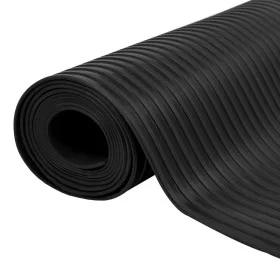 Non-slip rubber mat 1.5x4 m 3 mm wide ribbed by , Floors and carpets - Ref: Foro24-143950, Price: 116,09 €, Discount: %