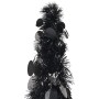 Árbol de Navidad artificial emergente PET negro 150 cm en Decoración Festiva y Estacional | Comprar online en Foru.es