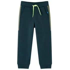 Pantalones de chándal infantiles con cordón verde musgo 140 de , Pantalones de niños - Ref: Foro24-13423, Precio: 14,21 €, De...