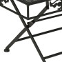 Mesa de centro plegable estilo vintage metal negro 100x50x45 cm de vidaXL, Mesas de centro - Ref: Foro24-245927, Precio: 101,...