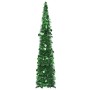 Árbol de Navidad artificial emergente PET verde 120 cm en Decoración Festiva y Estacional | Comprar online en Foru.es
