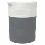 Cesta de almacenaje algodón gris y blanco Ø49x65 cm de , Cestas - Ref: Foro24-358494, Precio: 52,30 €, Descuento: %