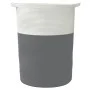 Cesta de almacenaje algodón gris y blanco Ø49x65 cm de , Cestas - Ref: Foro24-358494, Precio: 52,30 €, Descuento: %