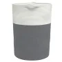 Cesta de almacenaje algodón gris y blanco Ø49x65 cm de , Cestas - Ref: Foro24-358494, Precio: 52,30 €, Descuento: %
