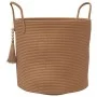 Cesta de almacenaje algodón marrón Ø40x35 cm de , Cestas - Ref: Foro24-358496, Precio: 33,24 €, Descuento: %