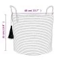 Cesta de almacenaje algodón marrón Ø40x35 cm de , Cestas - Ref: Foro24-358496, Precio: 33,24 €, Descuento: %