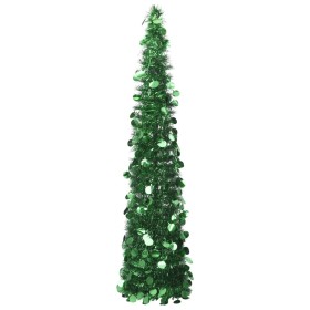 Árbol de Navidad artificial emergente PET verde 150 cm en Decoración Festiva y Estacional | Comprar online en Foru.es