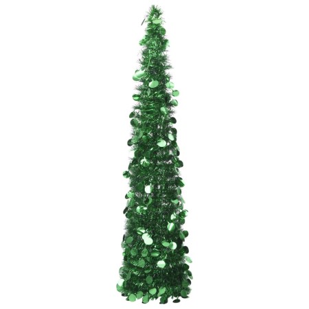 Árbol de Navidad artificial emergente PET verde 150 cm en Decoración Festiva y Estacional | Comprar online en Foru.es