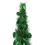 Árbol de Navidad artificial emergente PET verde 180 cm en Decoración Festiva y Estacional | Comprar online en Foru.es