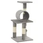 Rascador para gatos con poste de sisal 65 cm gris de vidaXL, Mobiliario para gatos - Ref: Foro24-170596, Precio: 35,47 €, Des...