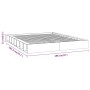 Estructura de cama de madera maciza super king 180x200 cm de , Camas y somieres - Ref: Foro24-820661, Precio: 222,87 €, Descu...
