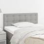 Cabecero de tela gris claro 80x5x78/88 cm de , Cabeceros y pies de cama - Ref: Foro24-346396, Precio: 39,02 €, Descuento: %