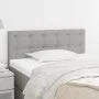 Kopfteil aus hellgrauem Stoff, 80 x 5 x 78/88 cm von , Kopf- und Fußteile - Ref: Foro24-346396, Preis: 32,83 €, Rabatt: %