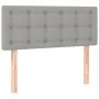 Kopfteil aus hellgrauem Stoff, 80 x 5 x 78/88 cm von , Kopf- und Fußteile - Ref: Foro24-346396, Preis: 32,83 €, Rabatt: %