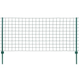 Euro Valla de acero verde 20x1 m de vidaXL, Paneles de vallas - Ref: Foro24-142815, Precio: 104,17 €, Descuento: %