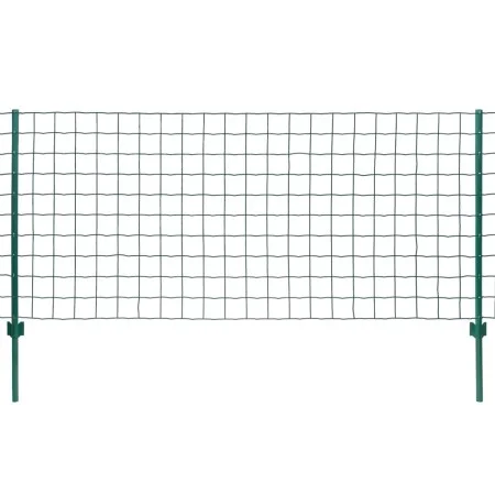 Eurogrüner Stahlzaun 20x1 m von vidaXL, Zaunpaneele - Ref: Foro24-142815, Preis: 103,16 €, Rabatt: %