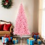 Árbol de Navidad artificial con soporte PVC rosa 180 cm en Decoración Festiva y Estacional | Comprar online en Foru.es