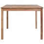Mesa de jardín de madera maciza de teca 200x100x77 cm de vidaXL, Mesas de jardín - Ref: Foro24-44998, Precio: 333,02 €, Descu...