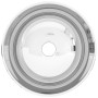 Lavabo de cerámica plateado 28x10 cm de vidaXL, Lavabos - Ref: Foro24-143489, Precio: 46,62 €, Descuento: %