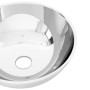 Lavabo de cerámica plateado 28x10 cm de vidaXL, Lavabos - Ref: Foro24-143489, Precio: 46,62 €, Descuento: %