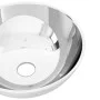 Silver ceramic sink 28x10 cm by vidaXL, Sinks - Ref: Foro24-143489, Price: 46,10 €, Discount: %
