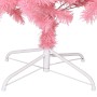 Árbol de Navidad artificial con soporte PVC rosa 210 cm en Decoración Festiva y Estacional | Comprar online en Foru.es