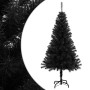 Árbol de Navidad artificial con soporte PVC negro 150 cm en Decoración Festiva y Estacional | Comprar online en Foru.es
