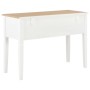 Escritorio de madera blanco 109,5x45x77,5 cm de vidaXL, Escritorios - Ref: Foro24-280069, Precio: 241,38 €, Descuento: %