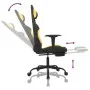 Gaming chair with black and yellow fabric footrest by , Gaming chairs - Ref: Foro24-3143726, Price: 116,03 €, Discount: %