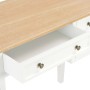 Escritorio de madera blanco 109,5x45x77,5 cm de vidaXL, Escritorios - Ref: Foro24-280069, Precio: 241,38 €, Descuento: %