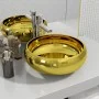Lavabo 40x15 cm cerámica dorado de vidaXL, Lavabos - Ref: Foro24-143498, Precio: 84,86 €, Descuento: %