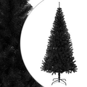Árbol de Navidad artificial con soporte PVC negro 180 cm en Decoración Festiva y Estacional | Comprar online en Foru.es