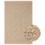Alfombra ZIZUR apariencia de yute interior y exterior 200x290cm de , Alfombras - Ref: Foro24-364834, Precio: 133,74 €, Descue...