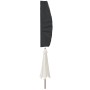 Cubierta sombrilla jardín 2 uds tela Oxford 420D 265x50/70/40cm de , Fundas para muebles de jardín - Ref: Foro24-3203399, Pre...