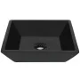 Lavabo cuadrado de cerámica negro 41,5x41,5x12 cm de vidaXL, Lavabos - Ref: Foro24-142739, Precio: 48,10 €, Descuento: %
