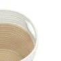 Cestas de almacenaje 2 uds algodón beige y blanco Ø24x18 cm de , Cestas - Ref: Foro24-358455, Precio: 17,05 €, Descuento: %